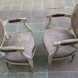 Pair of Louis XVI-style convertibles