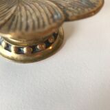 Cup flowers in brass