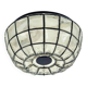 1 Of 2 Mid Century Modern Glass Ceiling Lights From Limburg, Germany, 1970s