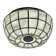 1 Of 2 Mid Century Modern Glass Ceiling Lights From Limburg, Germany, 1970s