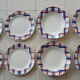 Lot d'assiettes de Digoin Sarreguemines