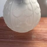 Black art deco wall light