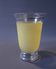 Granite vase yellow band