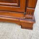 Louis Philippe country wooden sideboard with 2 drawers and 3 doors 126cm