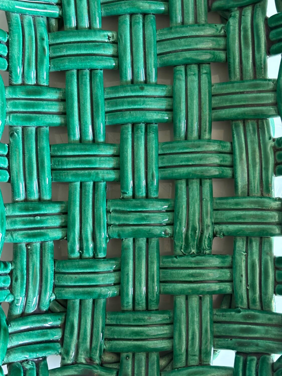 Helene Ugo Vallauris woven basket