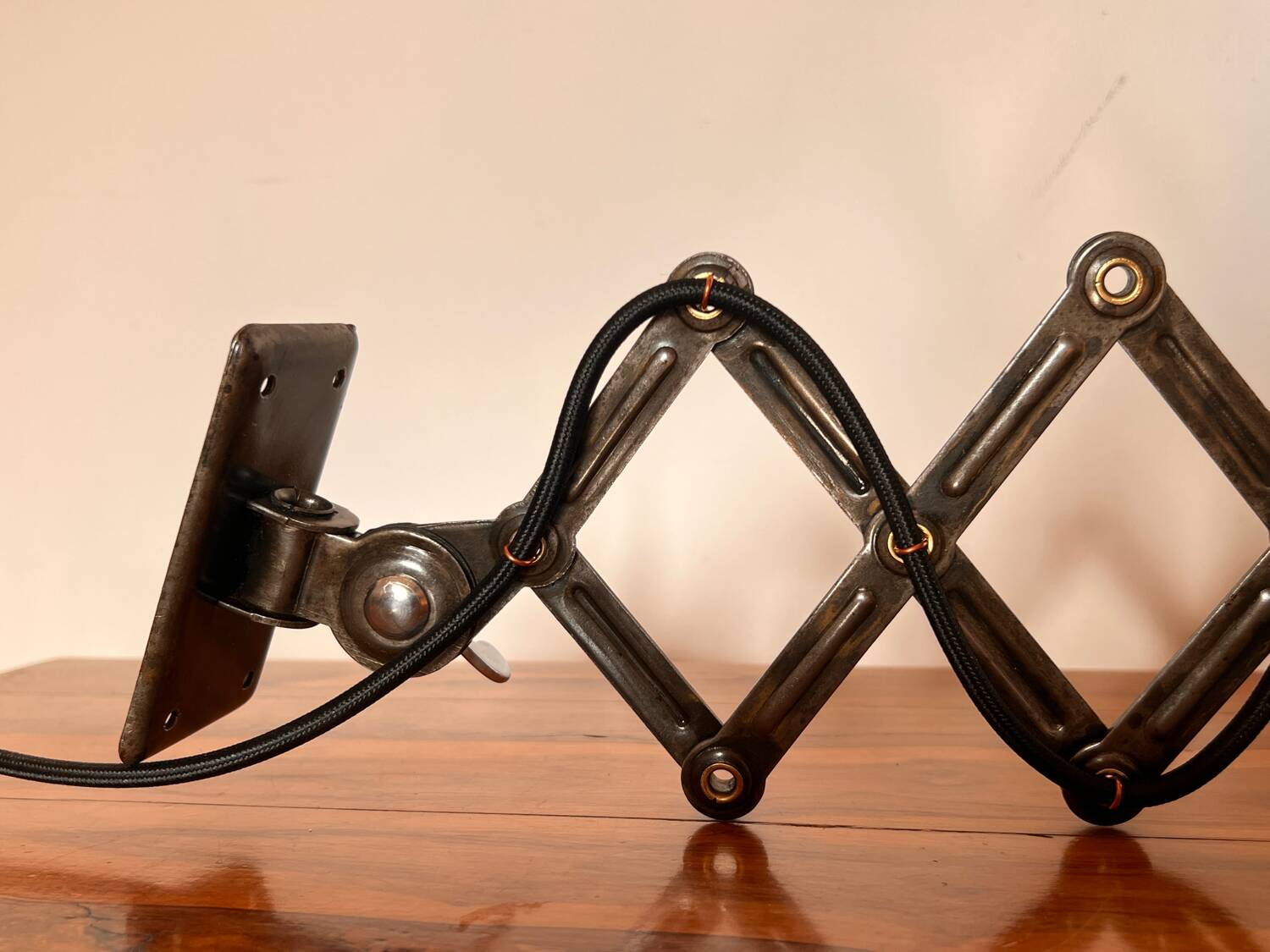 Kaiser Idell accordion lamp