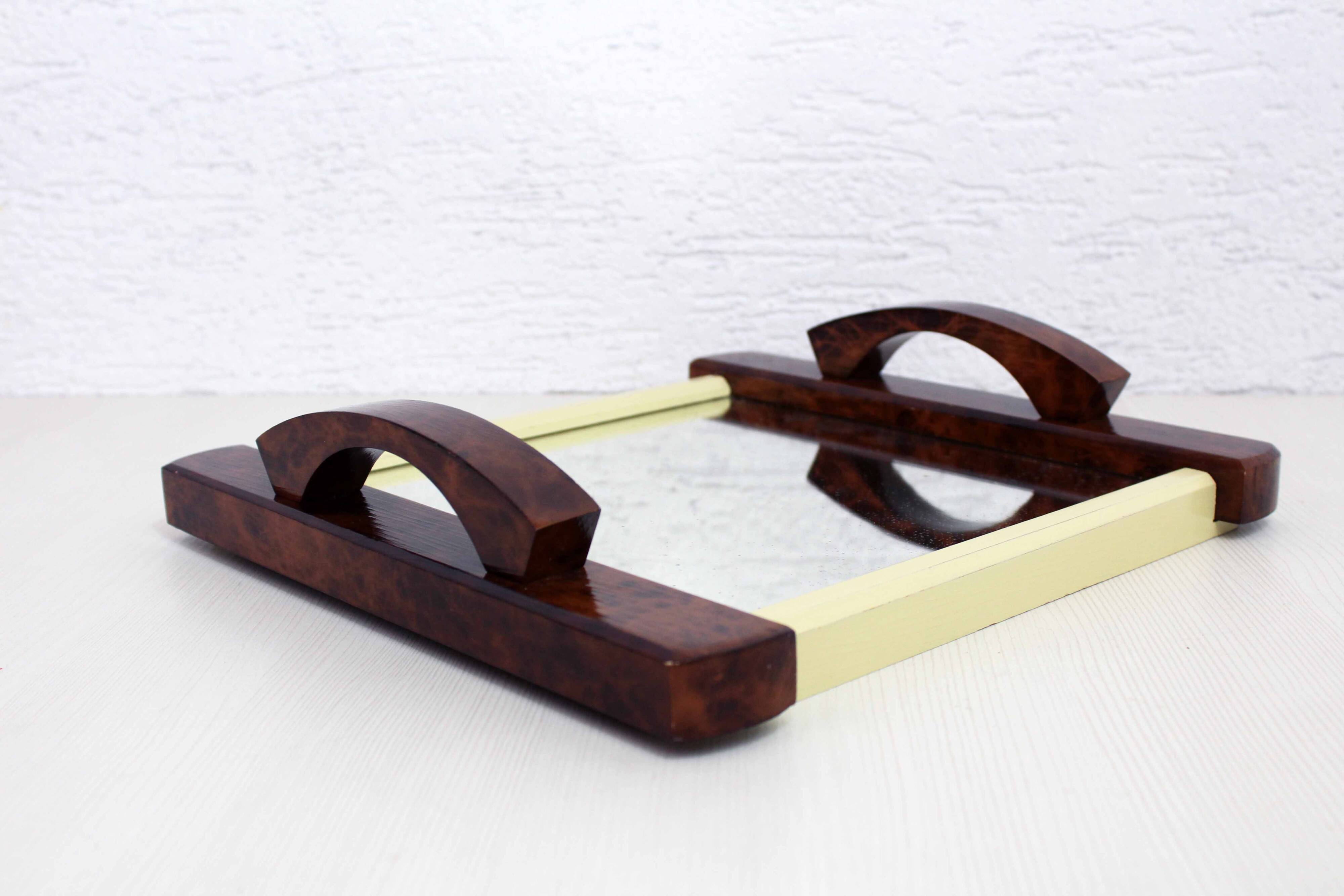 Art Deco mirror tray
