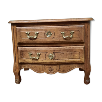 Miniature chest of drawers in chene