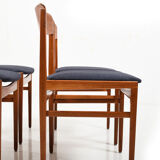 Set of 4 danish dining chairs in teak 1948/1950