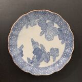 Chinese hollow plate inspired by the blue family of the Compagnie des Inde, mid-19th century