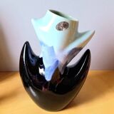 Flamed stoneware vase 1960