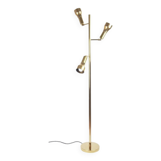 Brass floor lamp from the 1960s