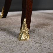 Table de salon, travailleuse en marqueterie, style Louis XV – fin XIXe