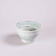 White glazed ceramic cup by Marie Madeleine Jolly, France, circa 1960.