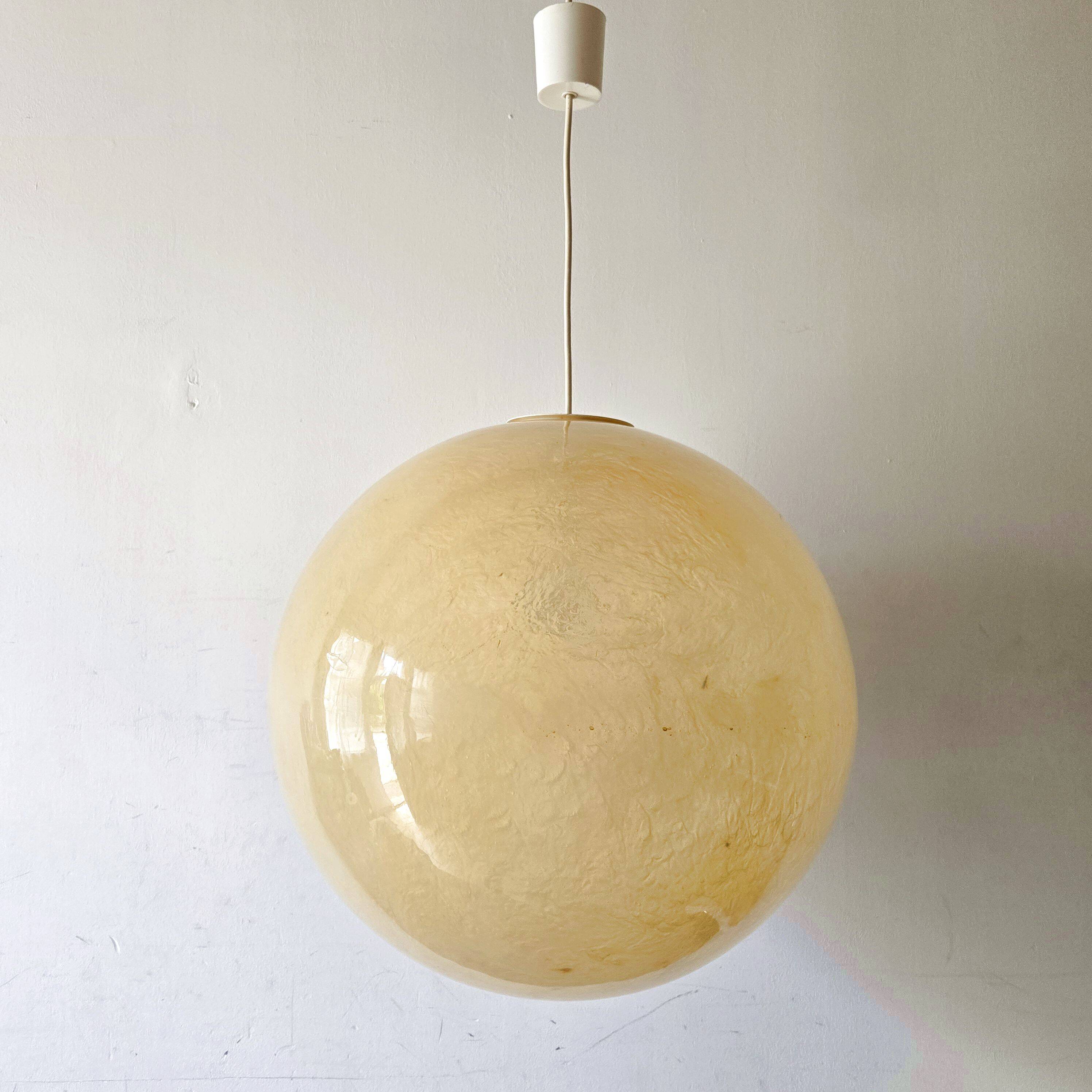 XXL pendant light 50cm diameter 1960 vintage