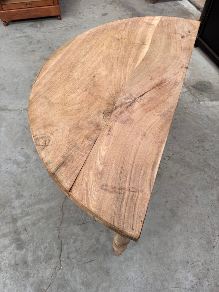 Half-moon table, 19th century
