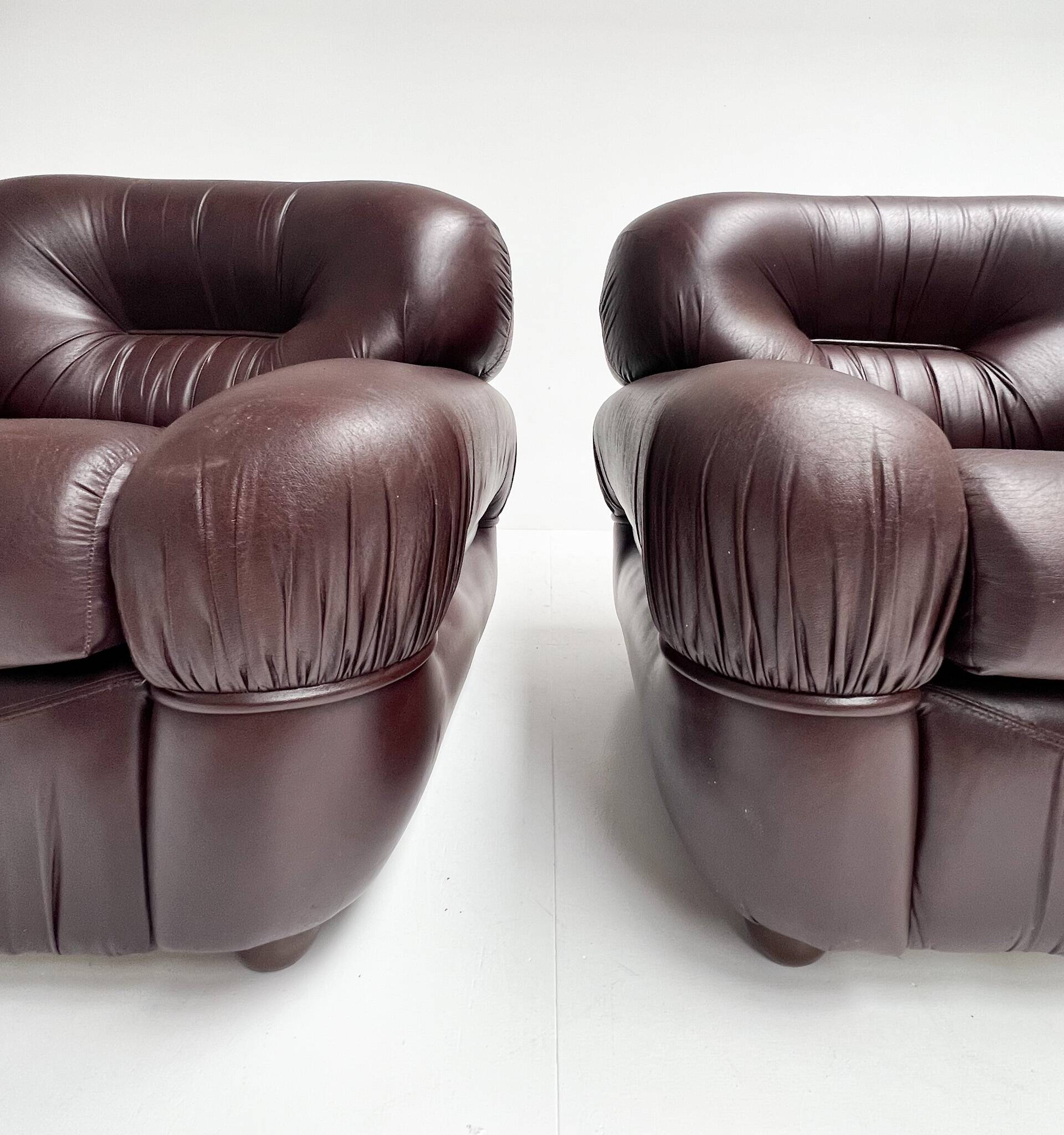 Italian lounge chair attributed to Sapporo, 1970s