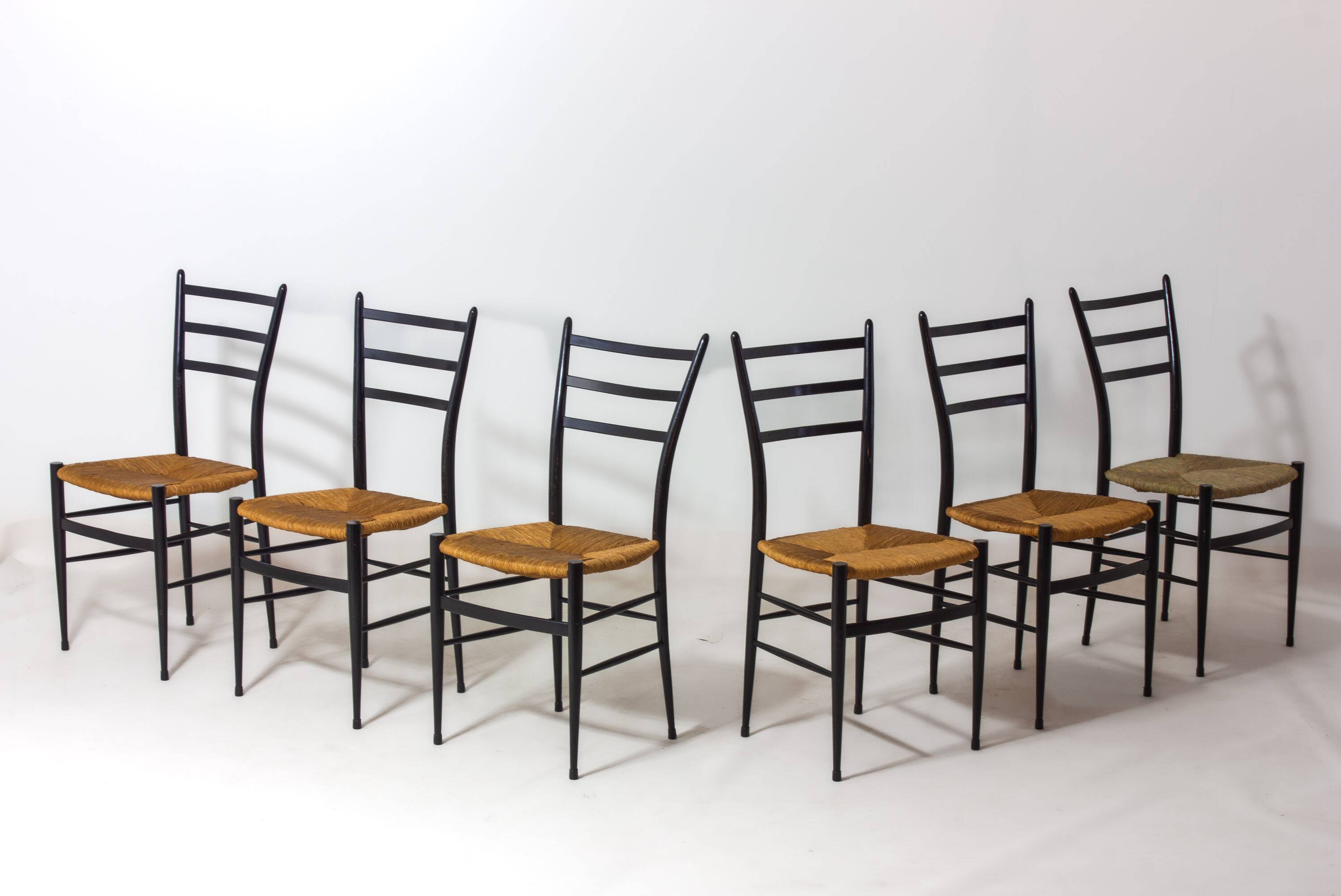 Ensemble de chaises 'Spinetto'
