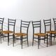 Ensemble de chaises 'Spinetto'