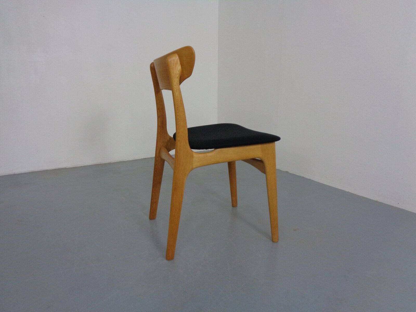 Side Chair in Oak by Schionning & Elgaard, 1960s