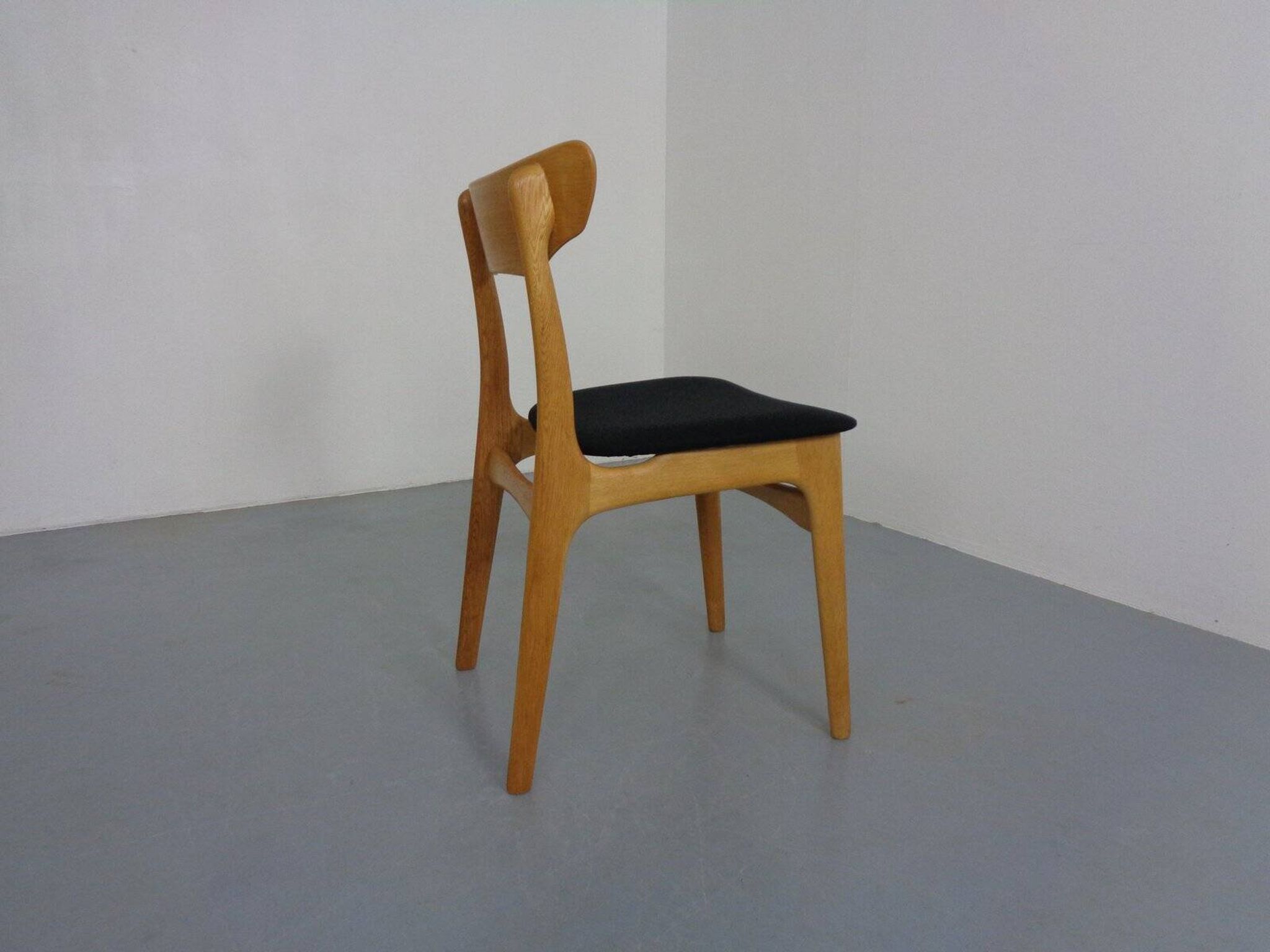 Side Chair in Oak by Schionning & Elgaard, 1960s