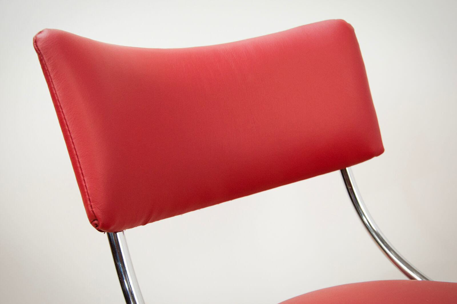 Italian Chrome Dinning Chairs, 1950s, Set of 2