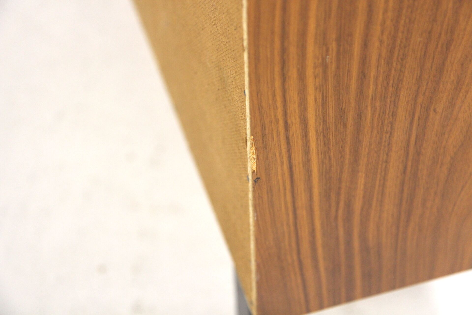 Scandinavian walnut chest of drawers, Sweden, 1960