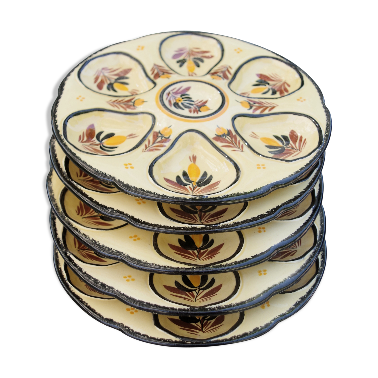 Quimper's oyster and shellfish plates