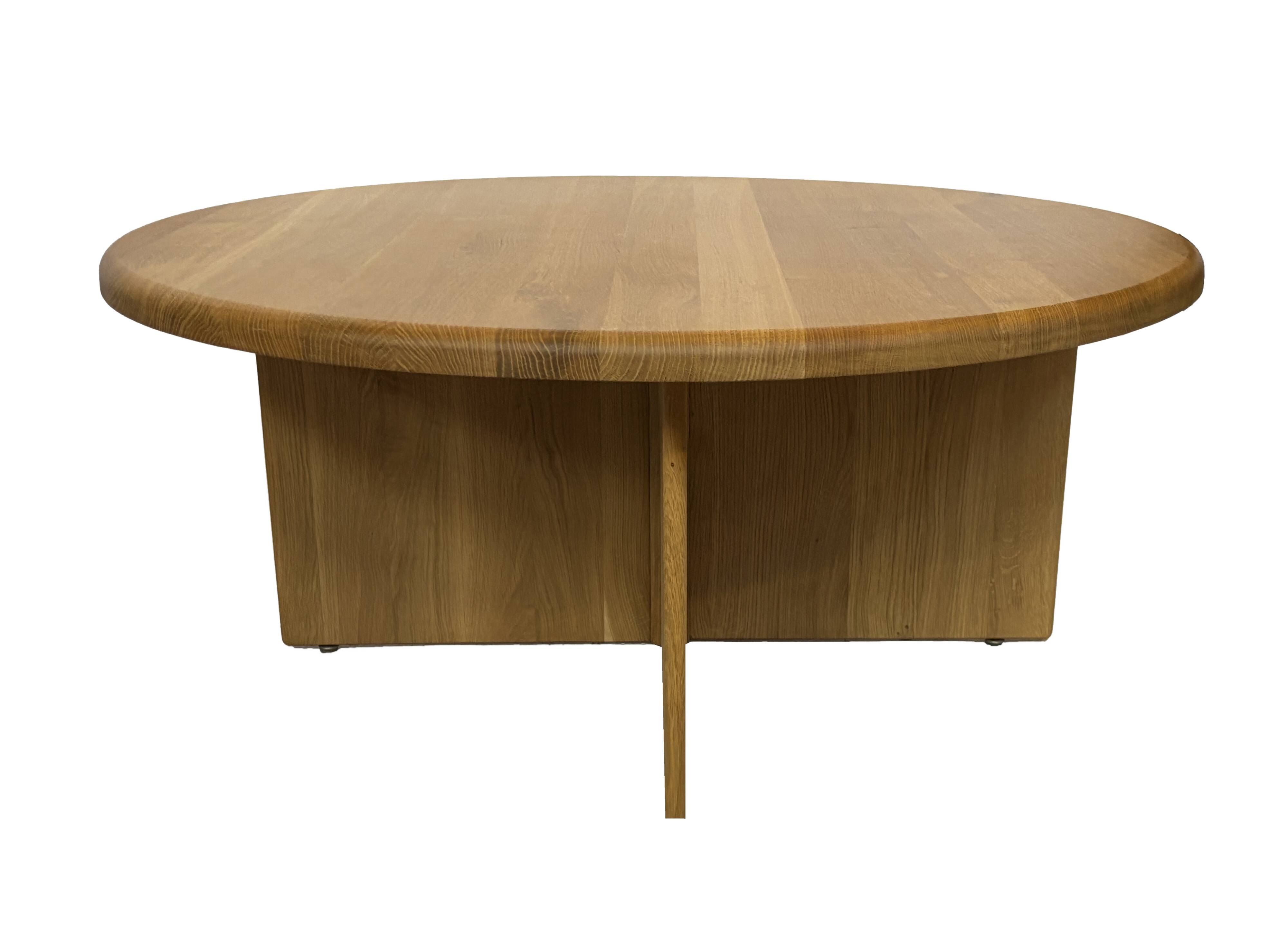 Vintage coffee table with side tables 80s design