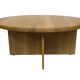 Vintage coffee table with side tables 80s design