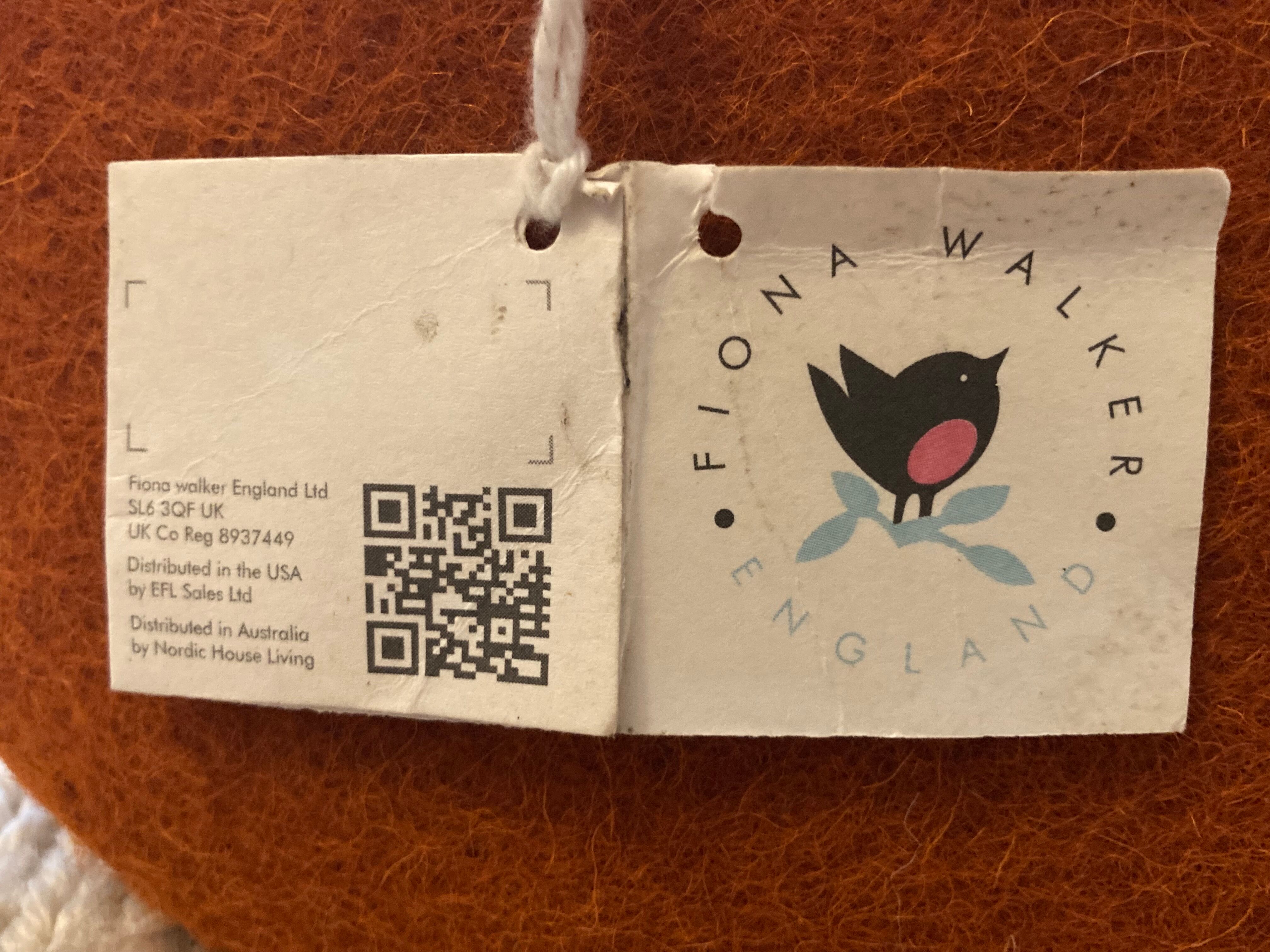 Fox Plush Trophy - Large Format - Fiona Walker