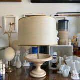 Lampe de table en travertin