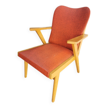 Vintage armchair from the 50s 60s, rockabilly