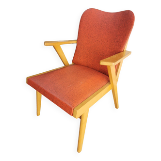 Vintage armchair from the 50s 60s, rockabilly