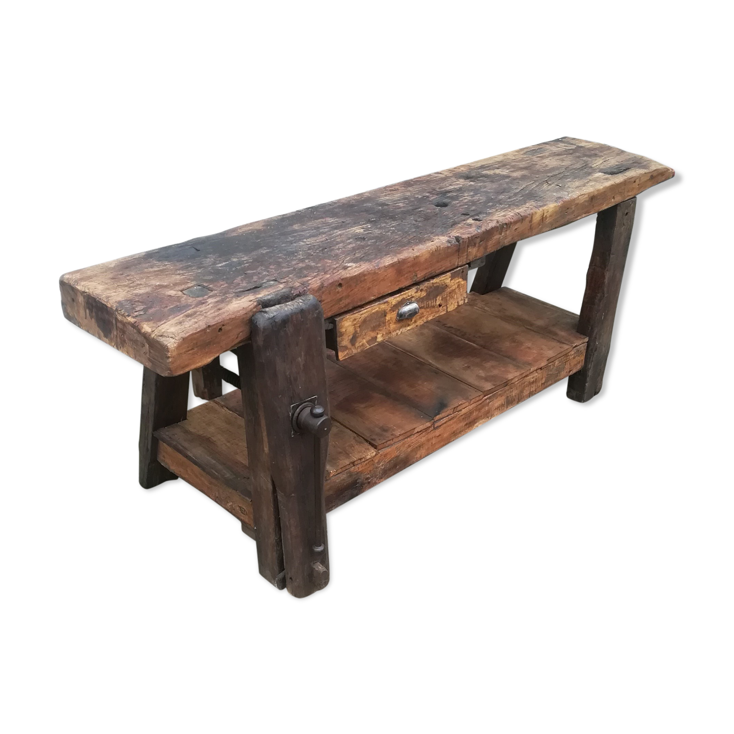 Former carpenter's workbench Long 176 cm