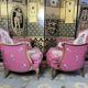 Pair of armchairs Louis XV style