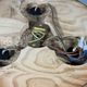 1960s 1970s Ceiling Lamp Brutalist Japandi Style Made in Germany