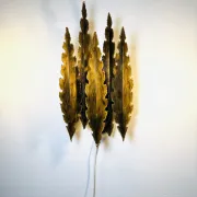 Brutalist Wall Light By Svend Aage Holm-Sørensen For Holm-Sørensen & Co, Denmark, 1960S