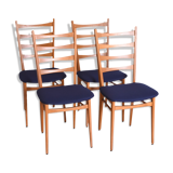 Set of Four Chairs, Germany, 1960s