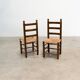 Ensemble de six chaises de salle à manger françaises par Charles Dudouyt