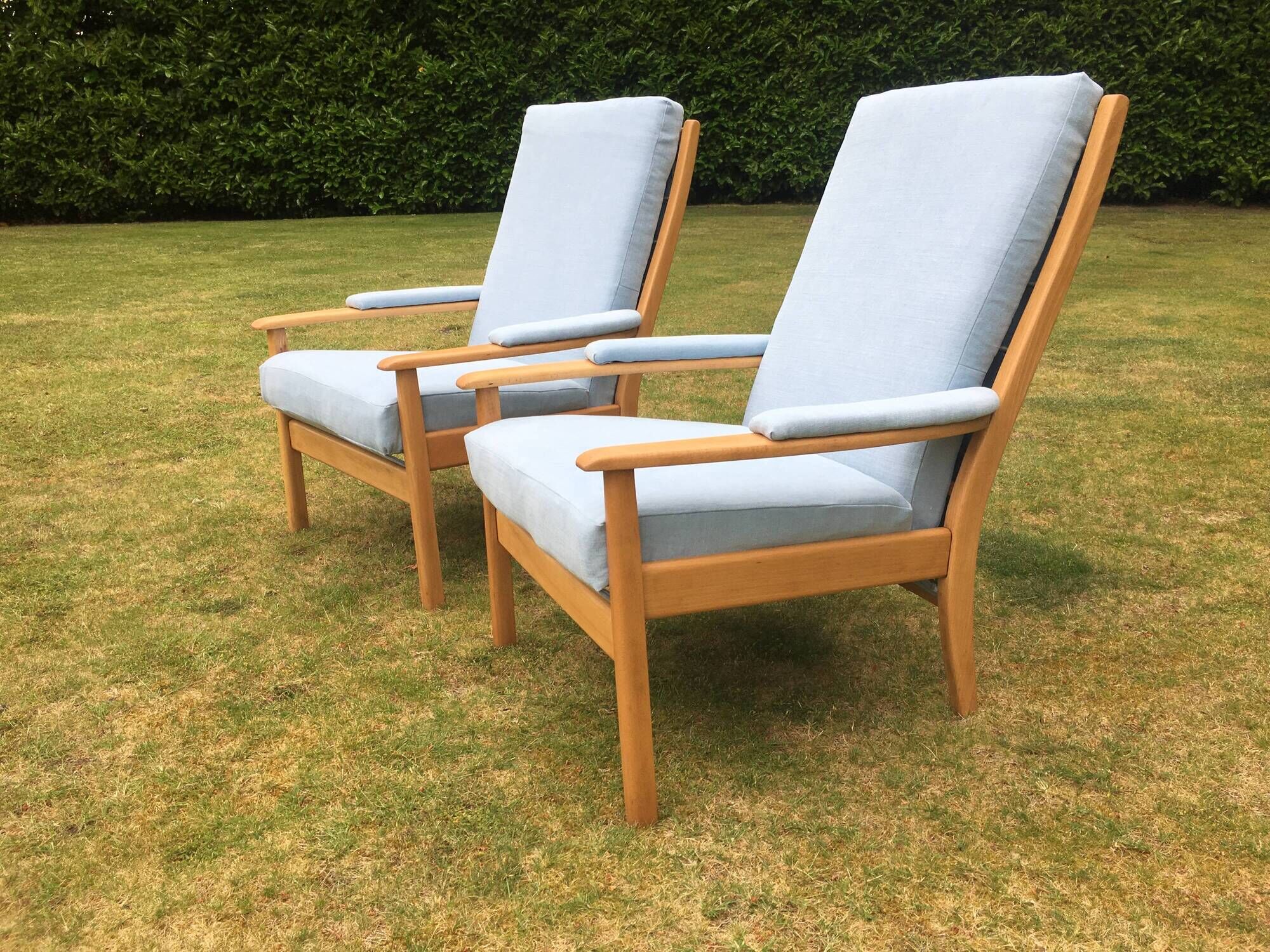 Pair of vintage armchairs