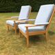 Pair of vintage armchairs
