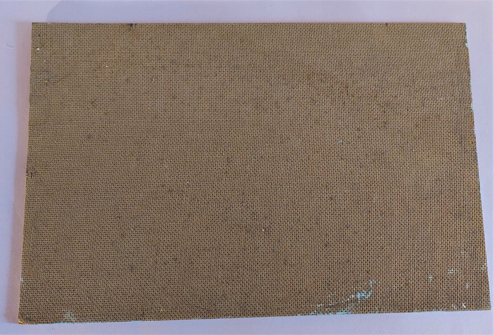 Painting oil on panel landscape mountains signed