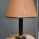 Lampe de burreau gainée cuir