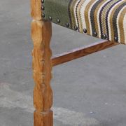 Vintage Danish Brutalist Oak Dining Chairs, Henning Kjærnulf style, 1960s
