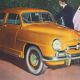 Simca 9 poster 1951 1955