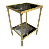brass side table