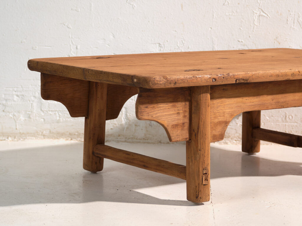 Antique pine coffee table – China, circa 1890