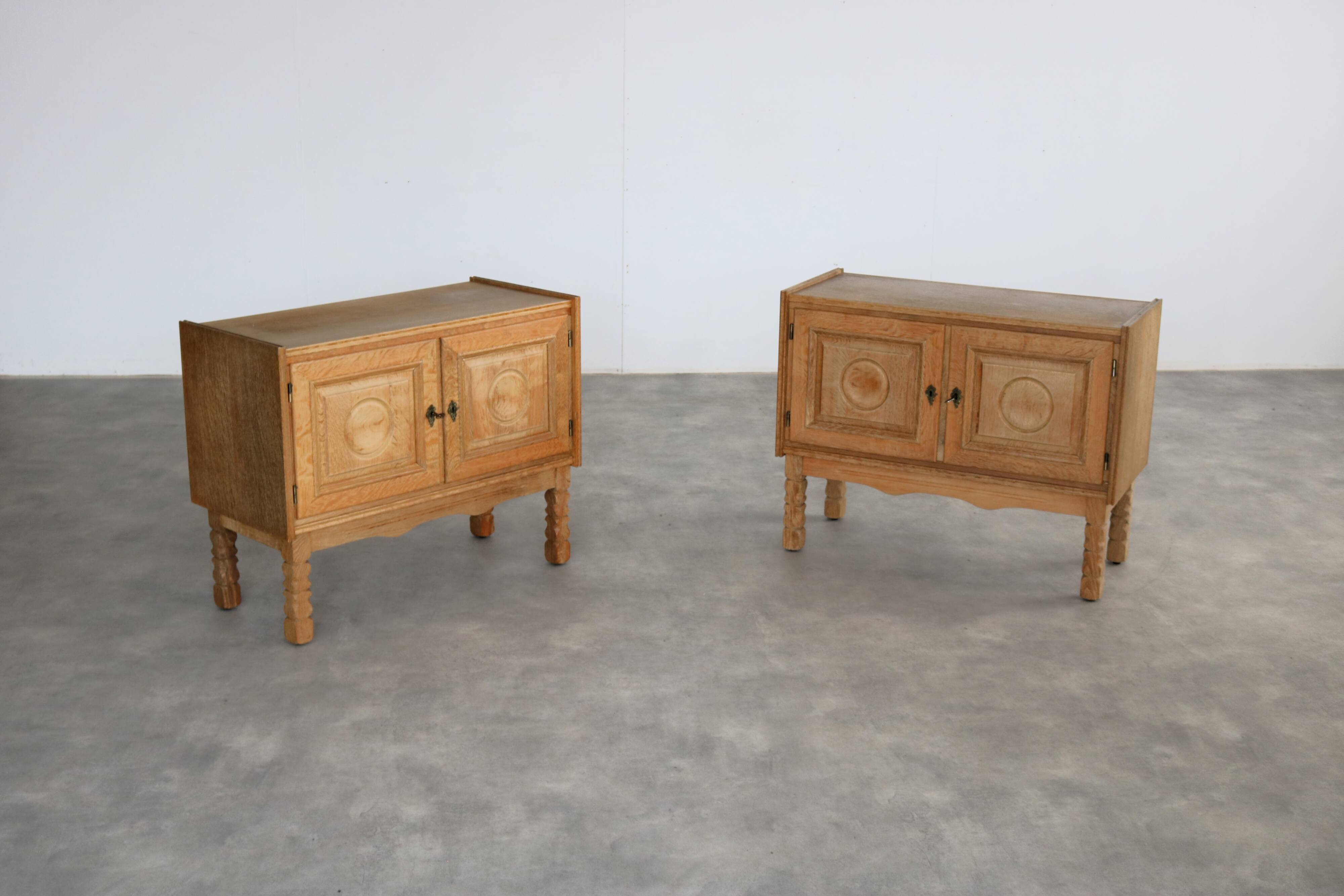 Brutalist sideboards | cabinets | 1960s | Danish