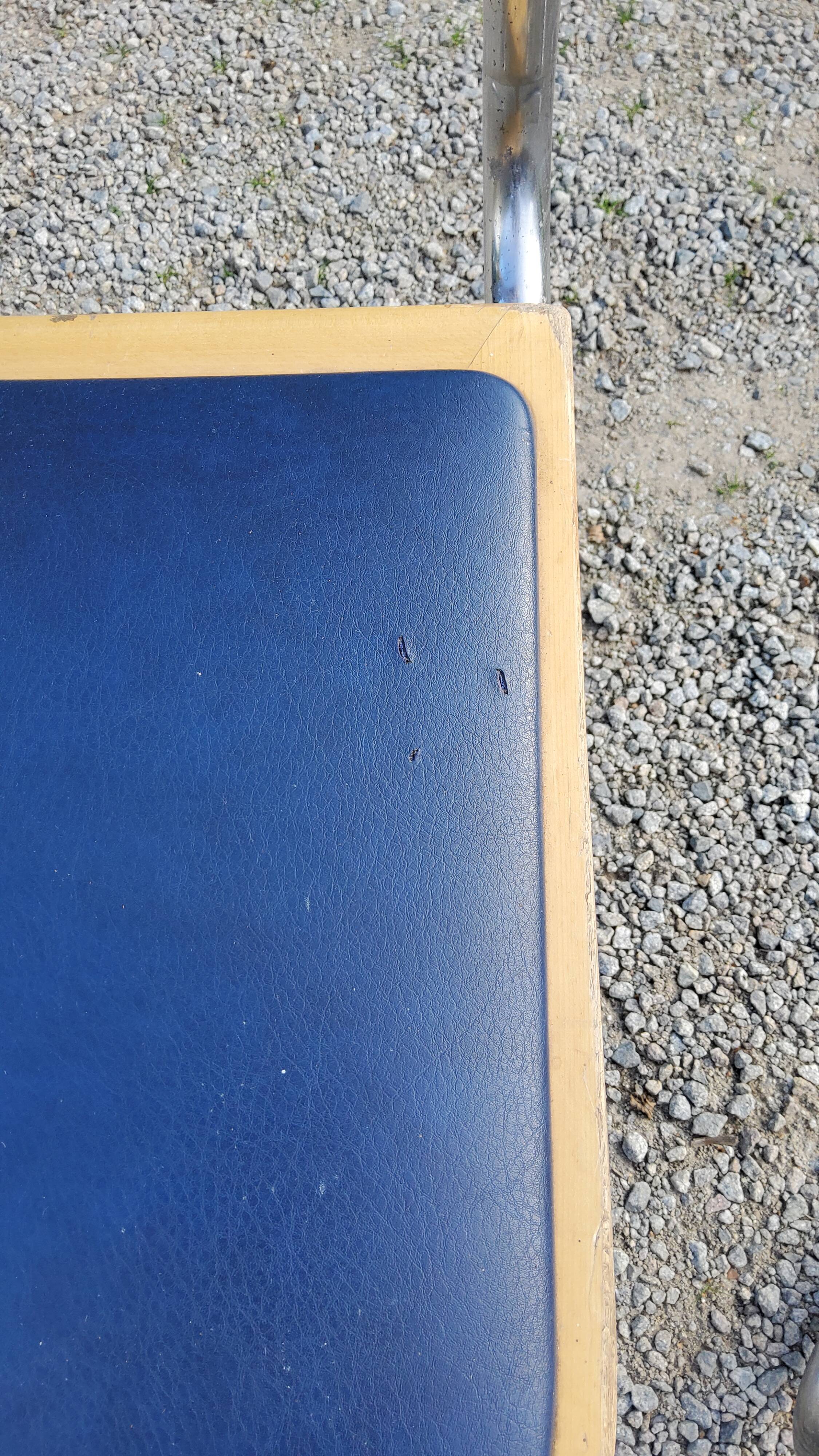 Set of 2 chairs by Marcel Breuer Cesca b32 edition of the 70s